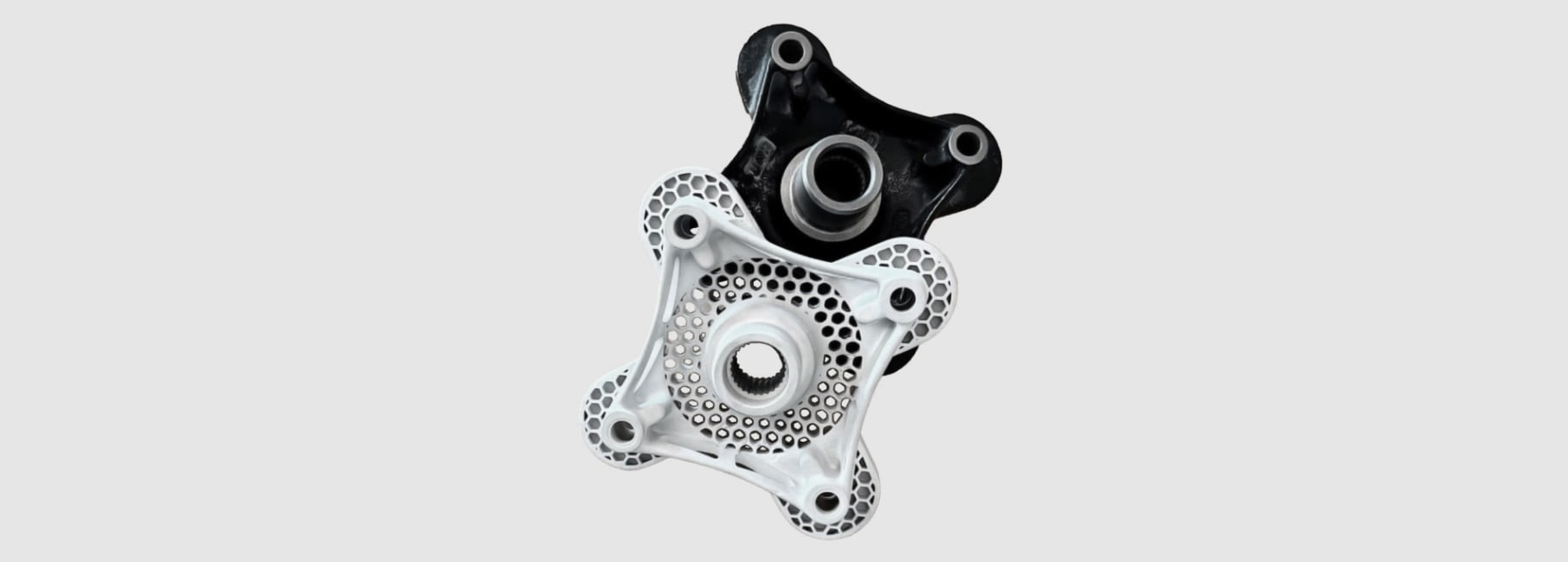 Metal 3D part – digital engine component from Lumenium