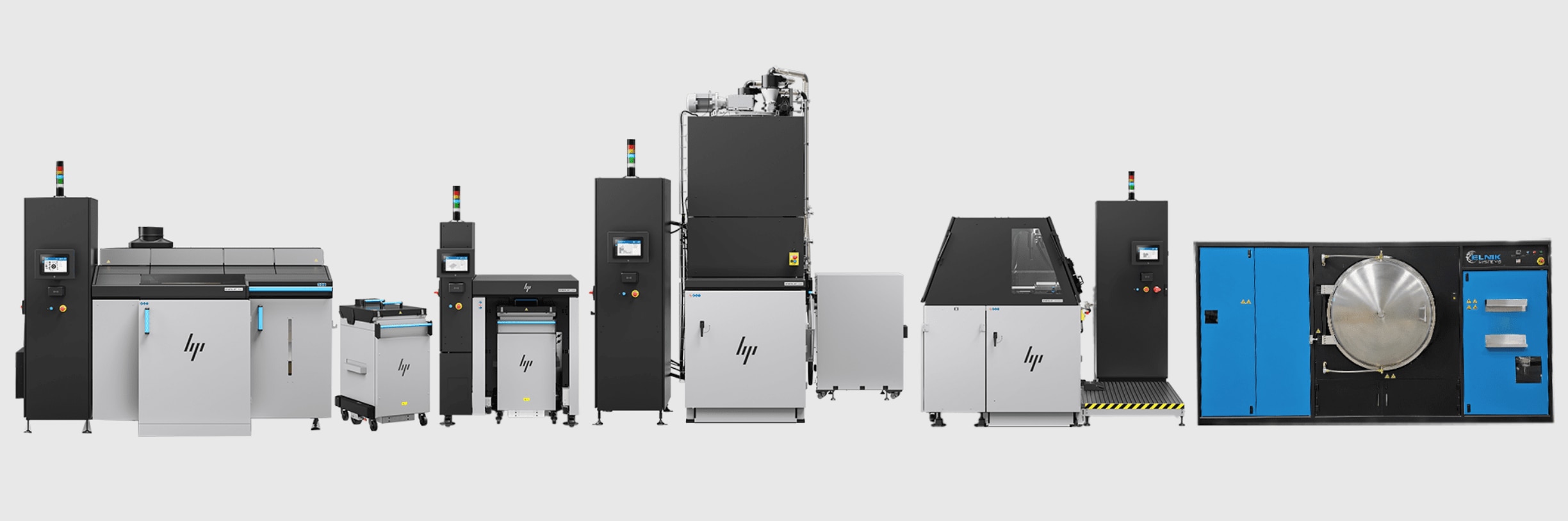 Metal 3D printer - configuration mass production 
