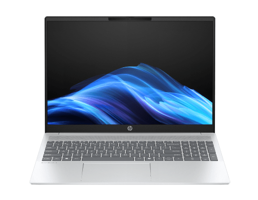 HP OmniBook 5 laptop open front facing